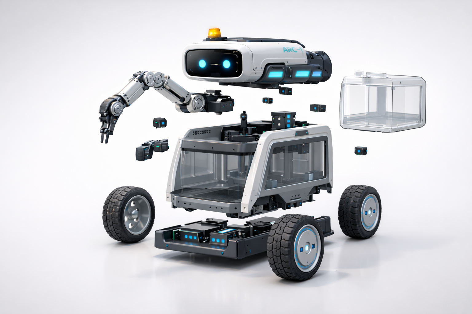 Autonomous Plastic Collection Robot